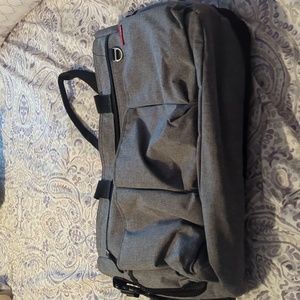 Large skip hop diaper bag gray